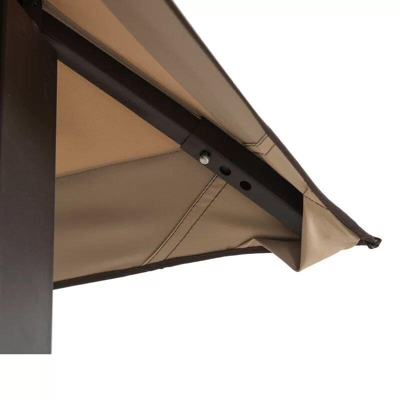 Moorehead 12 Ft. W x 10 Ft. D Steel Patio Gazebo