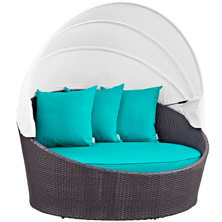 Modway Siesta Canopy Outdoor Patio Daybed