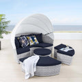 Modway Scottsdale Canopy Outdoor Patio Daybed