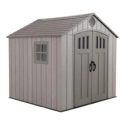 LIFETIME 8 FT. X 7.5 FT. OUTDOOR STORAGE SHED