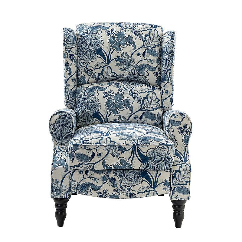 Erdeni Upholstered Manual Wingback Recliner Chair