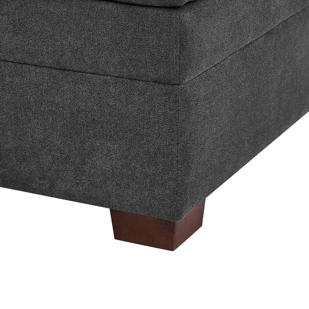 Thomasville Tisdale Fabric Sectional with Storage Ottoman
