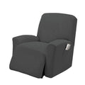 1 Piece Stretch Recliner Slipcover Stretch Fit Lazy Boy Recliner Cover - Grey