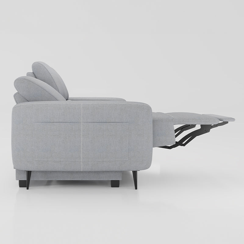 AeroStretch 3 Seater Power Zero Wall Recliner Sofa with Drop Down Table Tray