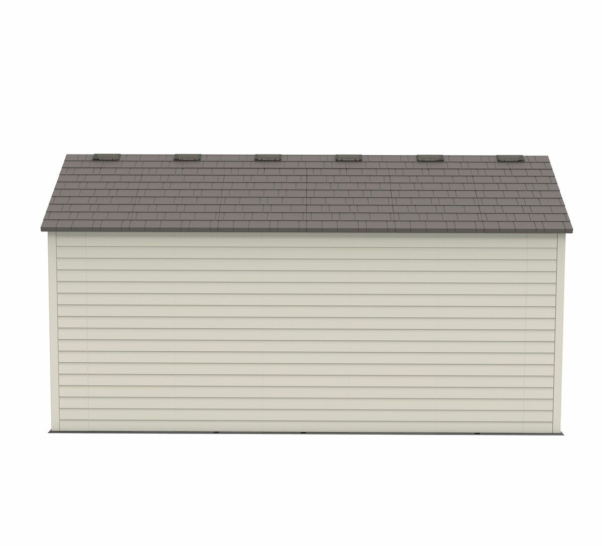 Dual Entry 15 ft. W x 8 ft. D Plastic Storage Shed