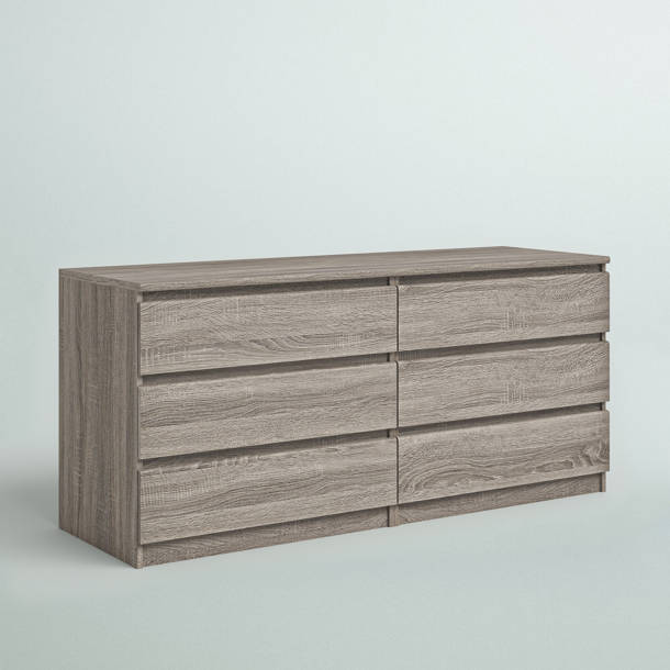 Kepner 6 Drawer 60.5 W Double Dresser