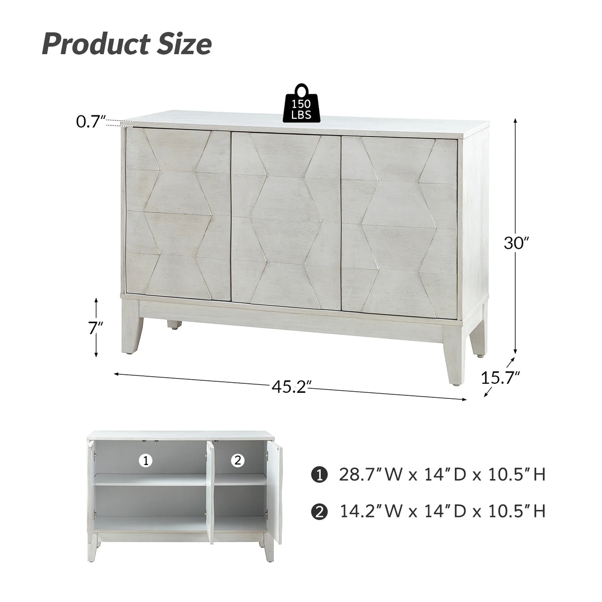 Kamu 45 Wide Sideboard