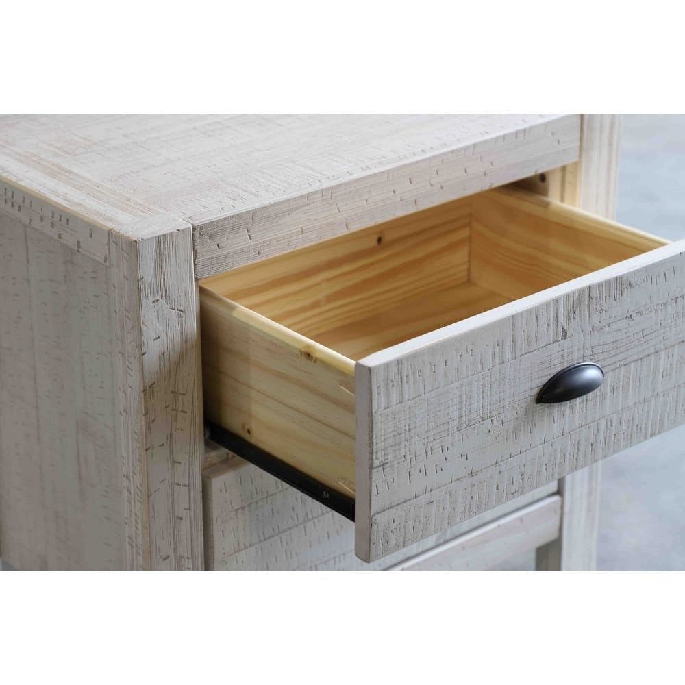Montauk Solid Wood 2-drawer Nightstand