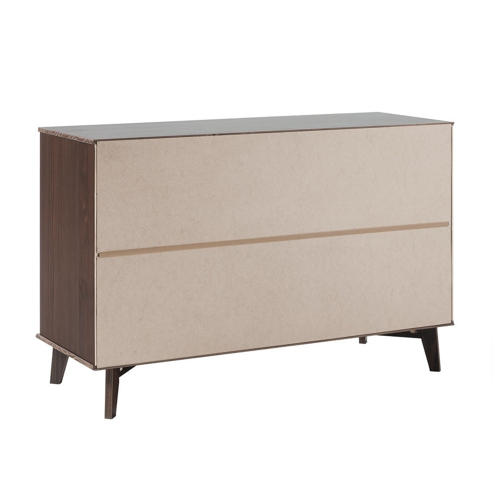 Middlebrook Gammelstaden Mid-Century Solid Wood 6-Drawer Dresser
