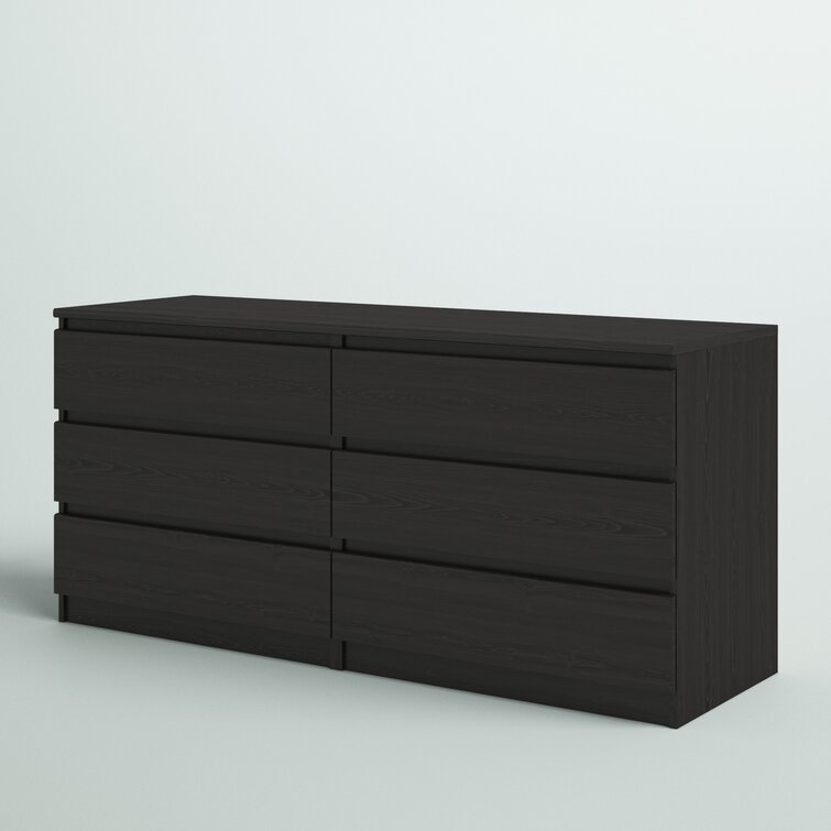 Kepner 6 Drawer 60.5 W Double Dresser