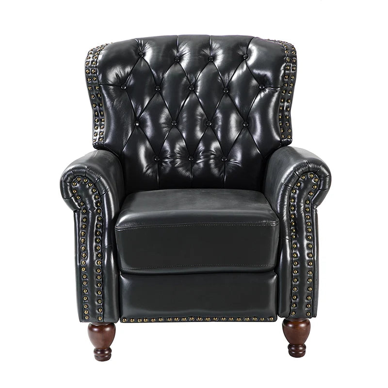 Gabrielle Genuine Leather Oversized Recliner