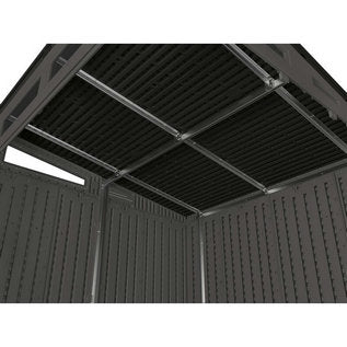 Modernist 7 ft. W x 7 ft. D Plastic Storage Shed