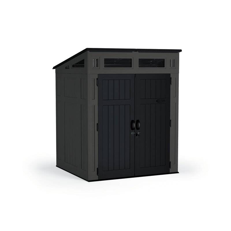 Modernist 6 Ft. X 5 Ft. Resin Storage Shed