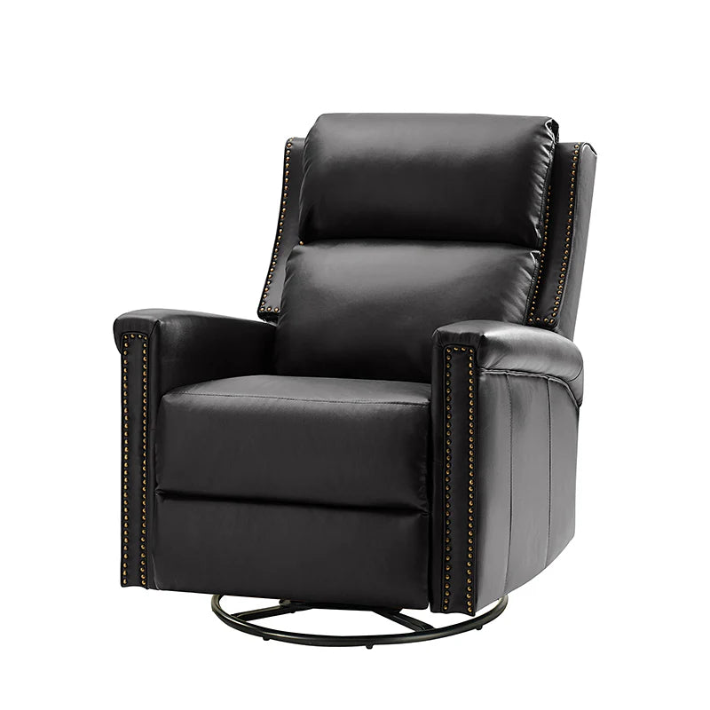 Anton Traditional Design Swivel and Rocker Power Recliner