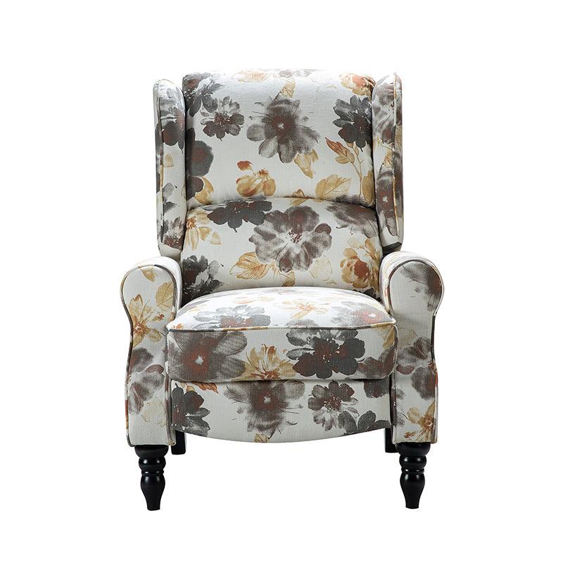 Erdeni Upholstered Manual Wingback Recliner Chair