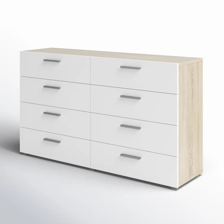 Jantz 8 Drawer 55.12 W Double Dresser