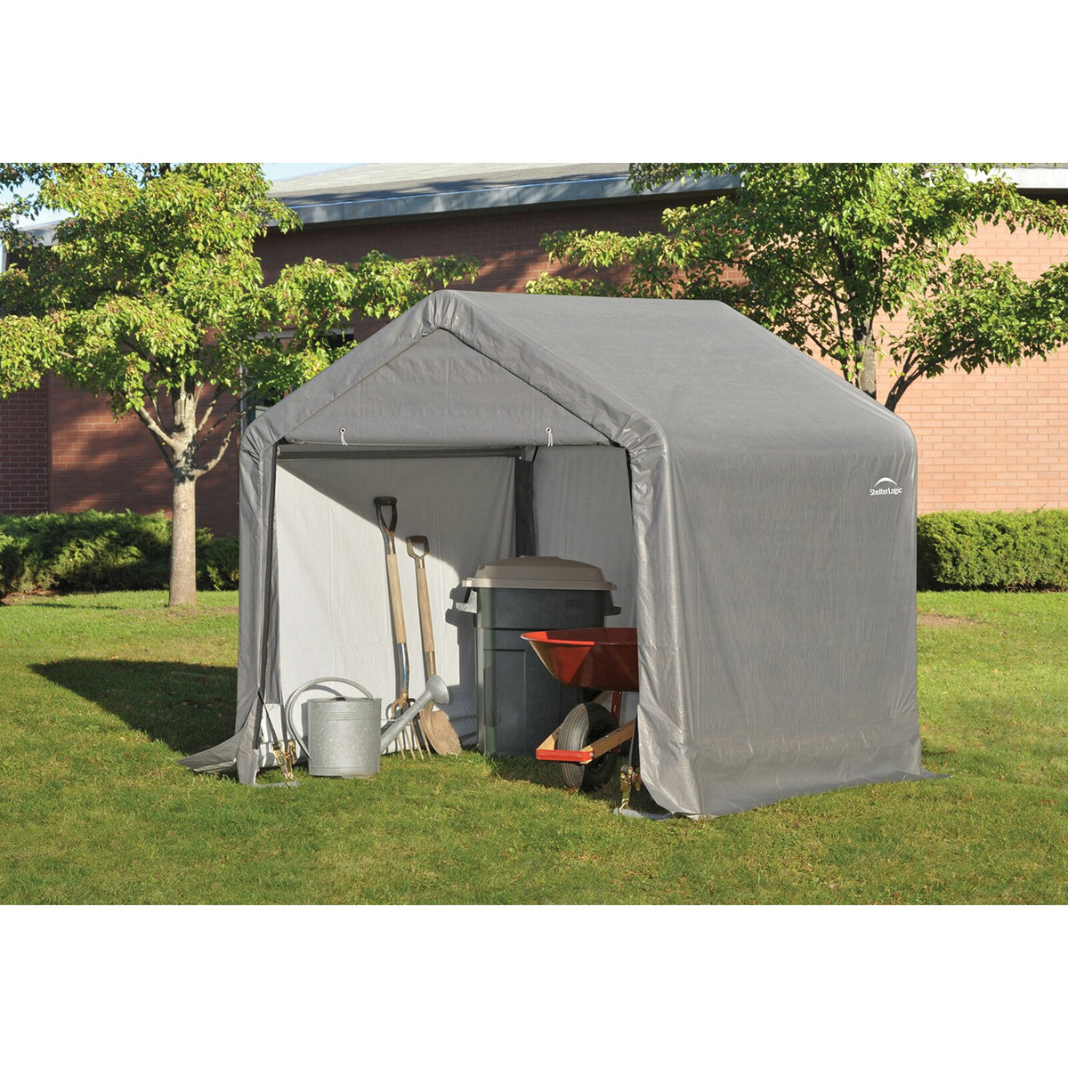 6 Ft. W x 6 Ft. D Plastic Storage Shed