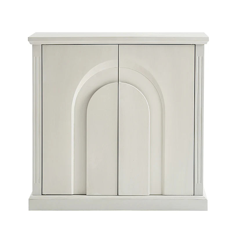 Lorenz 35 Tall 2 - Door Accent Cabinet With Adjustable Shelves
