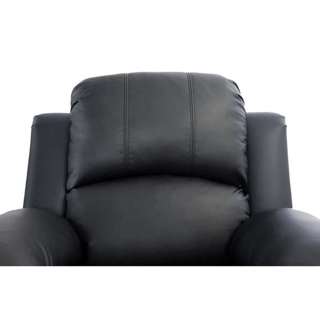 Ainehome Furniture 3 - Pieces Recliner Sectional Sofa Set. Reclining Living Room Sofa. Loveseat. Chair (Black. Living Room Set 3+2+1)