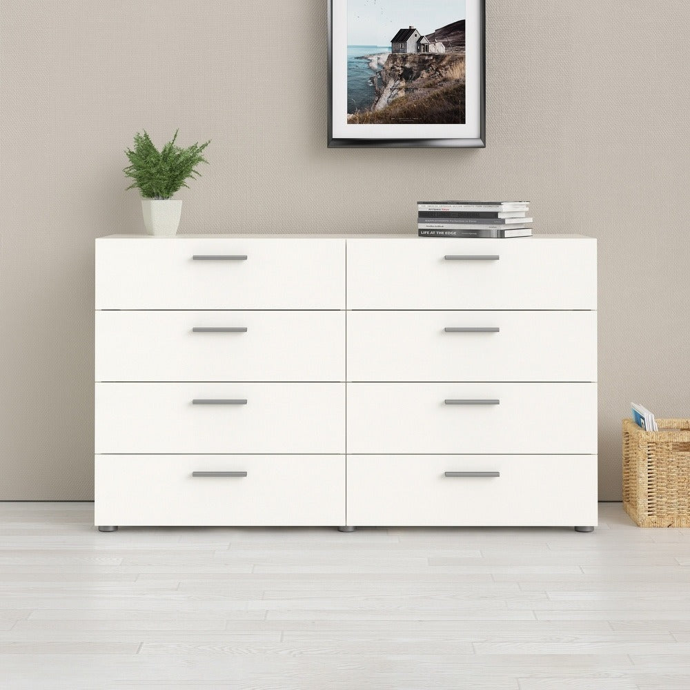 Porch & Den Angus Space-saving 8-Drawer Double Dresser