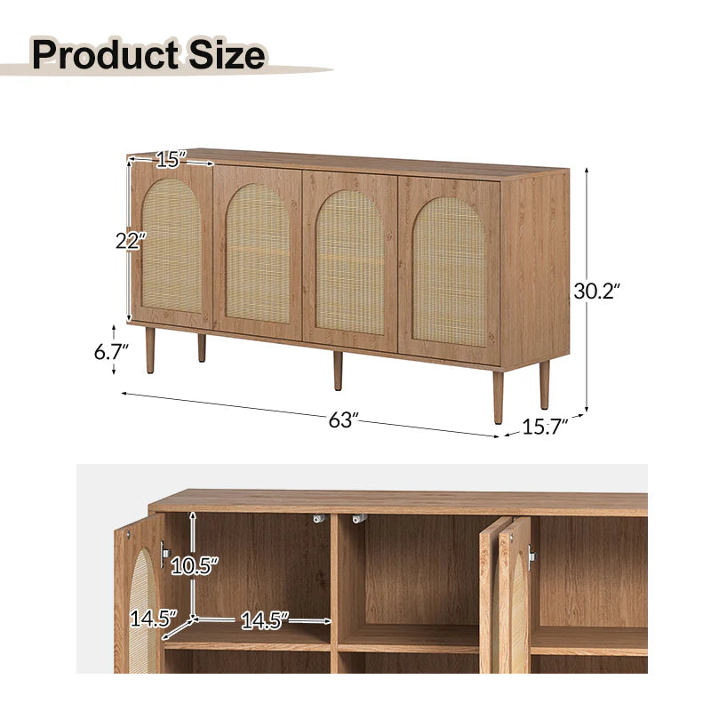 Norbert 63Wide Sideboard