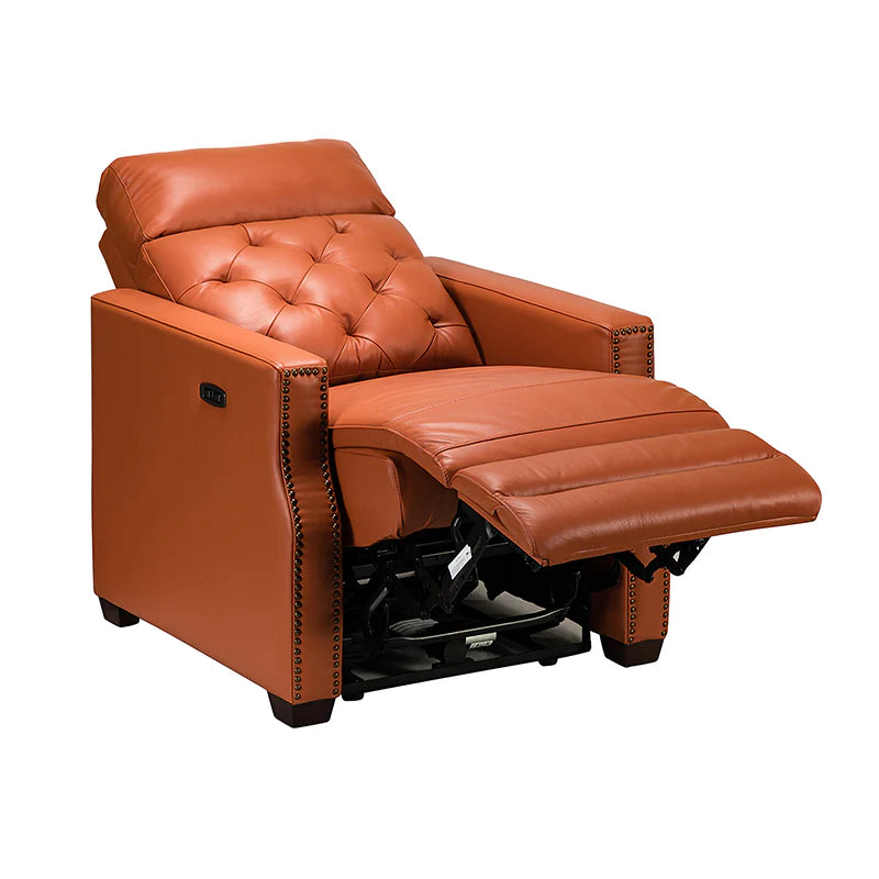 Carlota 31.5 Wide Genuine Leather Power Recliner