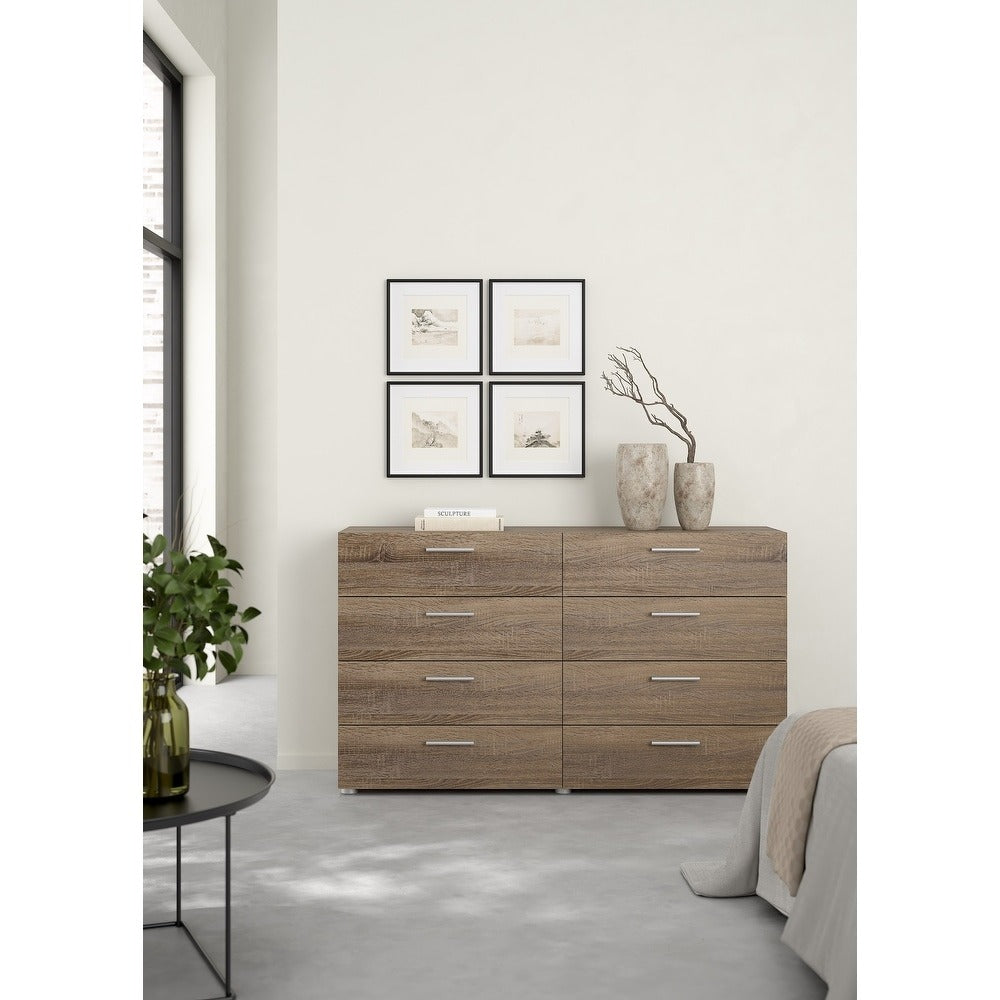 Porch & Den Angus Space-saving 8-Drawer Double Dresser