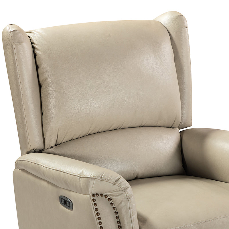 Flora Genuine Leather Power Recliner