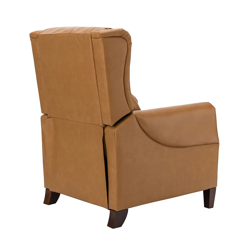 Rosaura 32.68 Wide Genuine Leather Manual Recliner