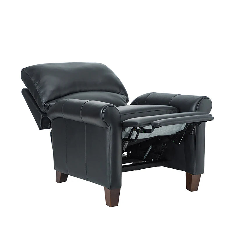 Eliana 33.07 Wide Genuine Leather Manual Recliner