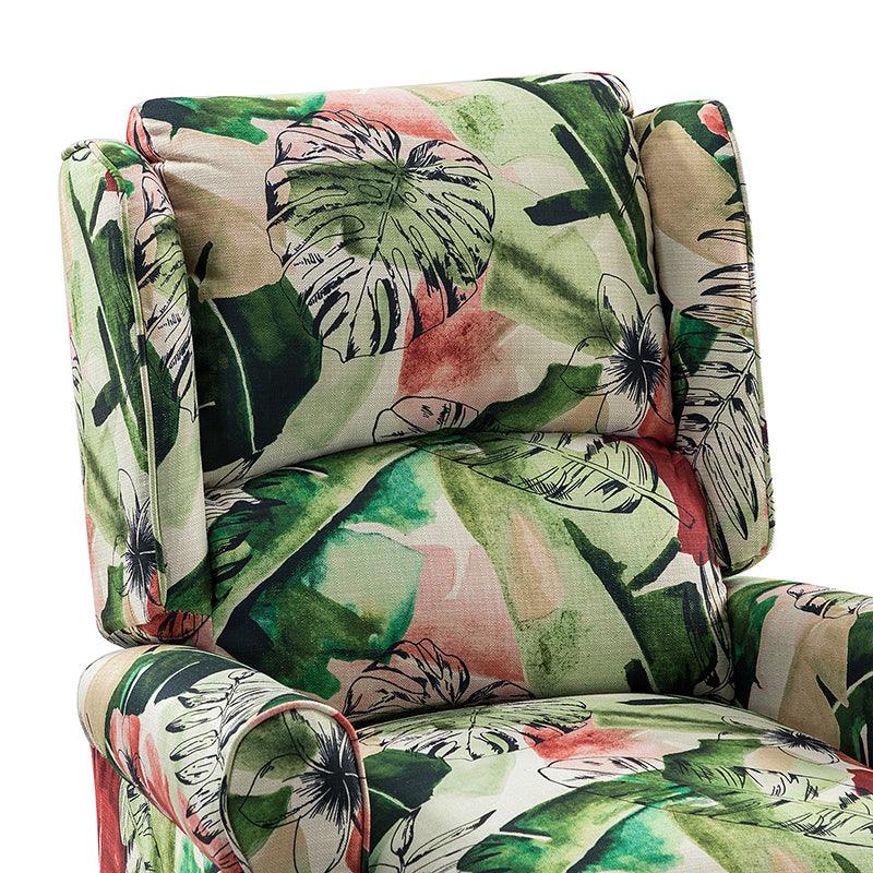 Erdeni Upholstered Manual Wingback Recliner Chair