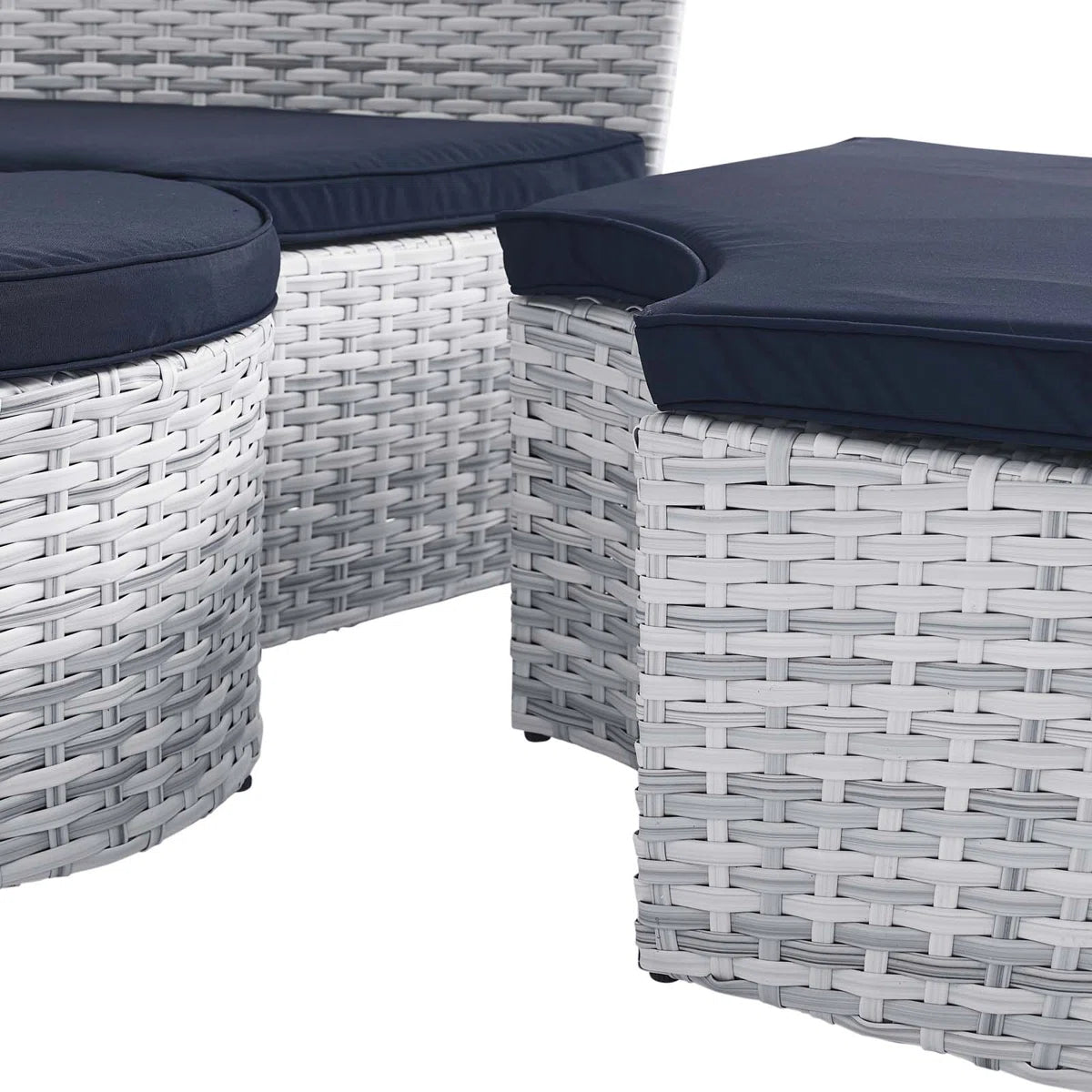 Modway Scottsdale Canopy Outdoor Patio Daybed