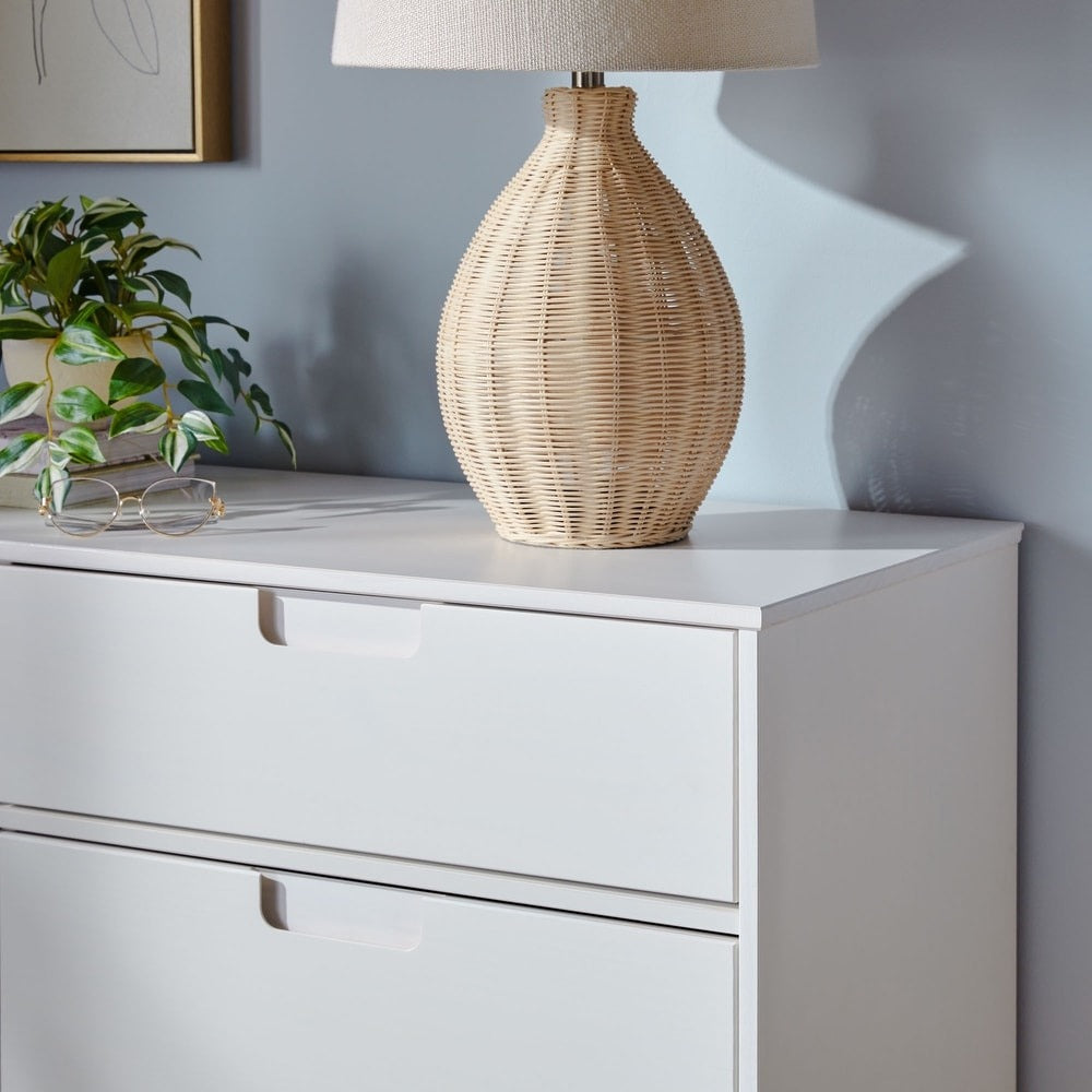 Middlebrook Gammelstaden Mid-Century Solid Wood 6-Drawer Dresser