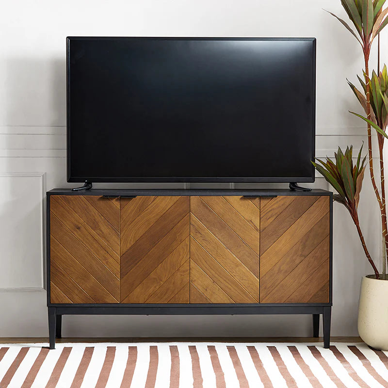 Mila 55 Wide 4 Door Sideboard with Storage