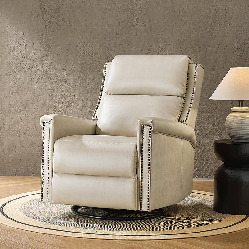 Anton Traditional Design Swivel and Rocker Power Recliner