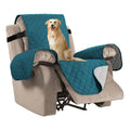 H.VERSAILTEX Reversible Quilted Recliner Covers Recliner Chair Cover Water Resistant Furniture Protector Washable Couch Cover with Elastic Straps
