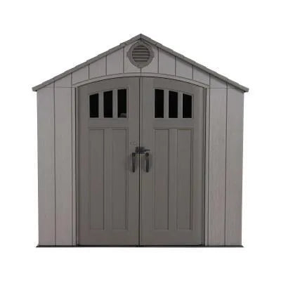 LIFETIME 8 FT. X 7.5 FT. OUTDOOR STORAGE SHED