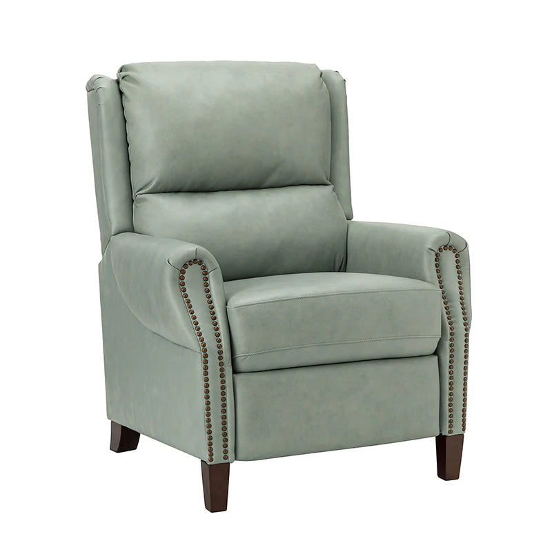 Rosaura 32.68 Wide Genuine Leather Manual Recliner