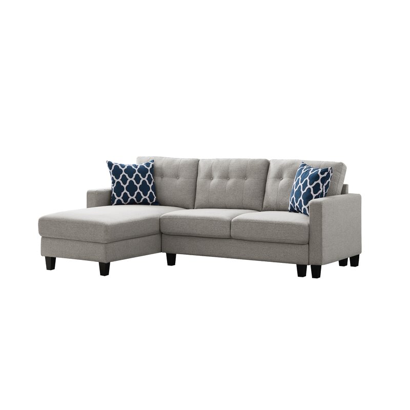 Yadira 84′′ Wide Reversible Sofa & Chaise