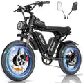 Bopzin Q20PRO Electric Bike – 2000W Dual-Motor Fat-Tire E-Bike. 52V/40Ah Battery