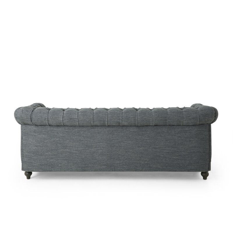 Pausch 78.75 Rolled Arm Chesterfield Sofa