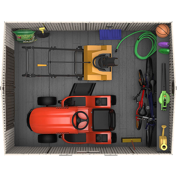 10 feet X 8 feet outdoor storage shed (model 60001)