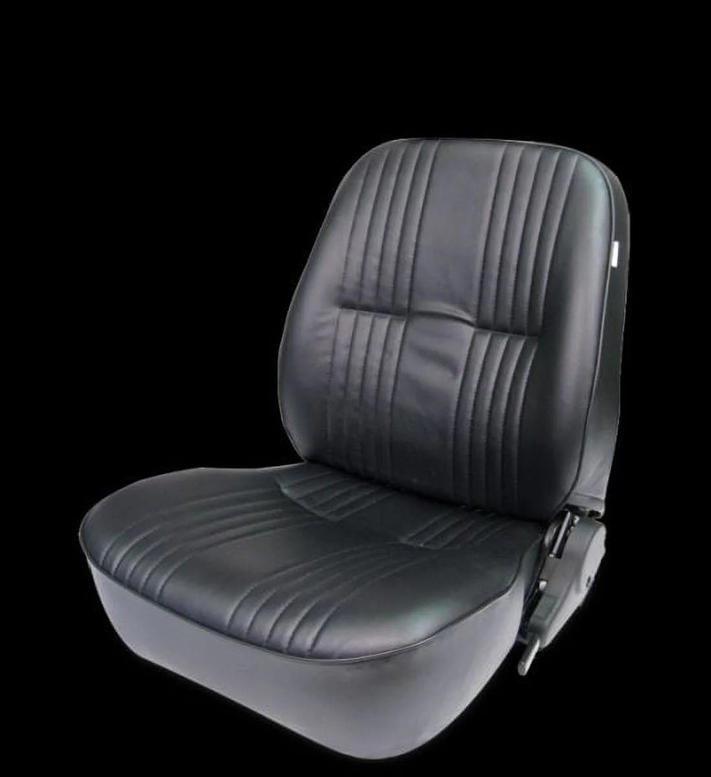 Procar by Scat 80 - 1400 - 51 L LOWBACK Series 1400 Black Vinyl Left Recliner Seat