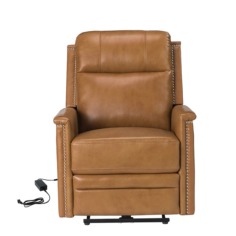 Ottfried Genuine Leather Power Recliner