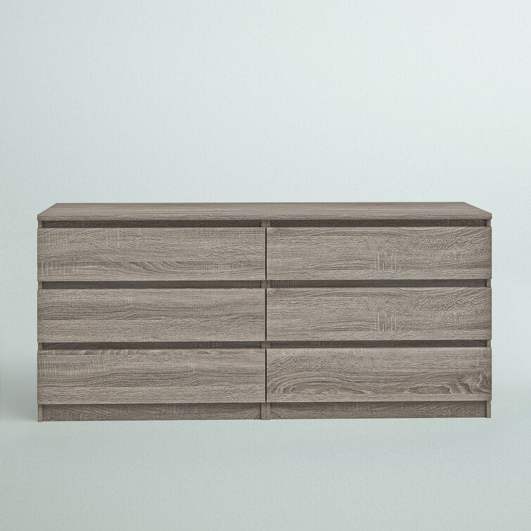Kepner 6 Drawer 60.5 W Double Dresser