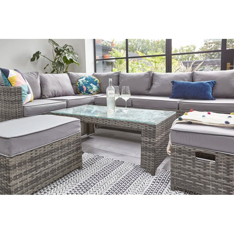 Ambrose 8 - Person Seating Group with Cushions