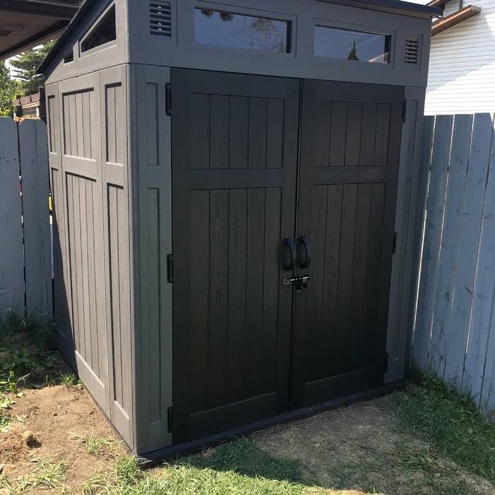 Modernist 6 Ft. X 5 Ft. Resin Storage Shed