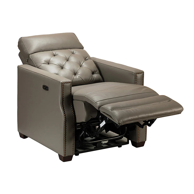 Carlota 31.5 Wide Genuine Leather Power Recliner