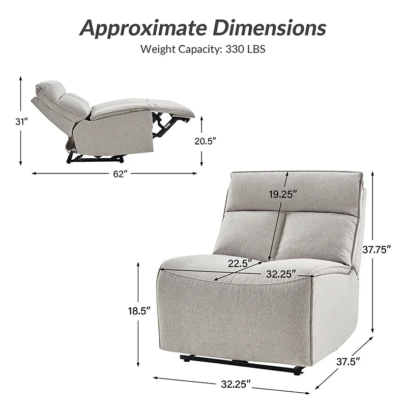 Justo 32 Wide Power Recliner
