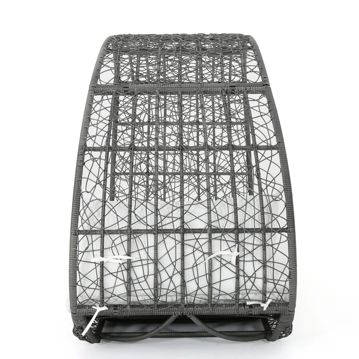 Lavina 91.26'' Aluminium.Wicker Outdoor Patio Daybed
